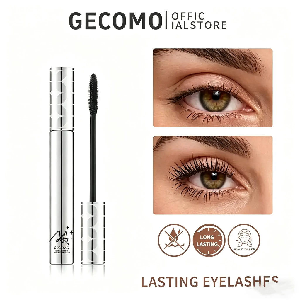 Metal Wand Tubing Mascara Long-Wearing Tubing Formula for Stunning Length & with Built-In Brush, Curled & Natural-Looking Lashes Ideal for Polished, Longlasting Special Occasion Makeup,Drugstore,Perfect Gift for Mom,Pumping Mascara