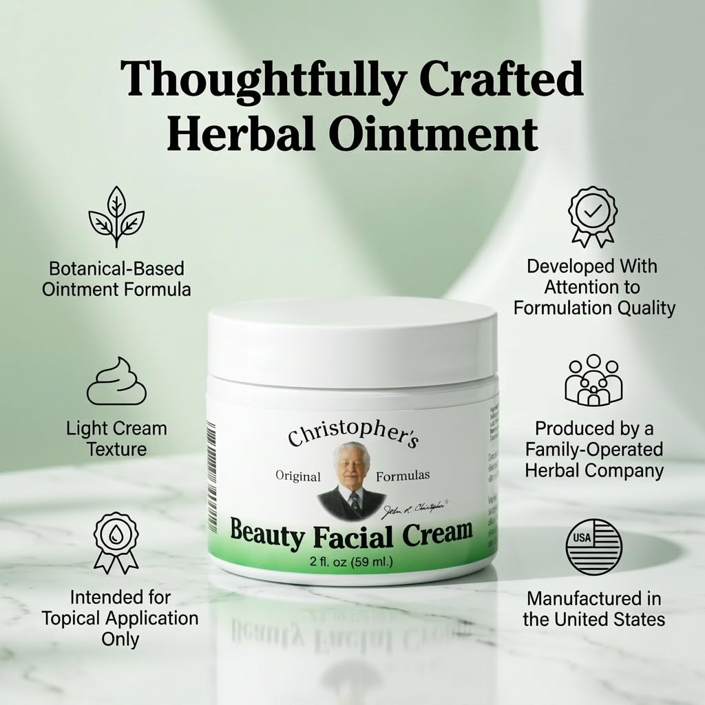 Beauty Facial Cream, 2 Oz (2 Pack)